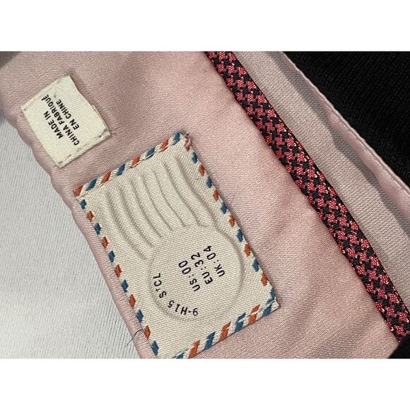 ~ Anthropologie 00 Cocktail Mini Dress Black Cutout Collar Lined Sleeveless XS - Picture 14 of 15